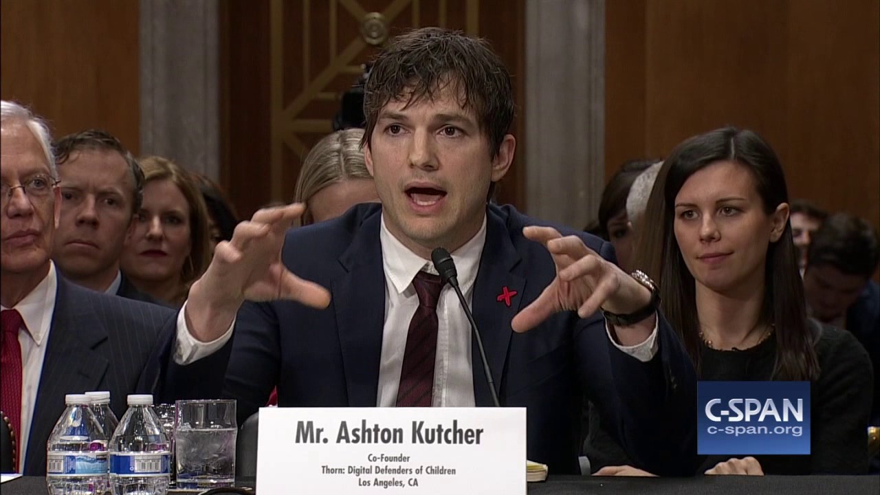 Ashton Kutcher FULL OPENING STATEMENT (C-SPAN)