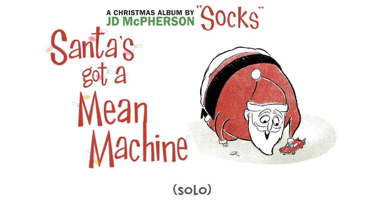 JD McPherson - "Santa's Got A Mean Machine" [Lyric Video]