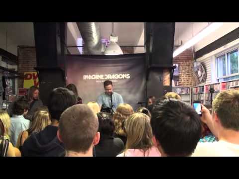 1- Introduction by Dan Reynolds - Imagine Dragons @ Independent Records - Denver 8-31-2012