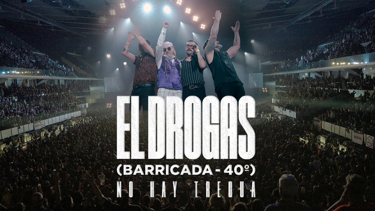 El Drogas (Barricada - 40º) - No hay tregua. En directo Navarra Arena