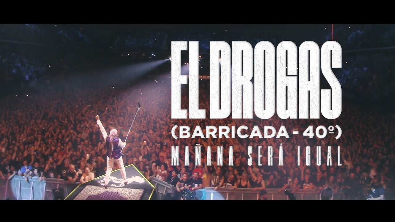 El Drogas (Barricada - 40º) - Mañana será igual. En directo Navarra Arena