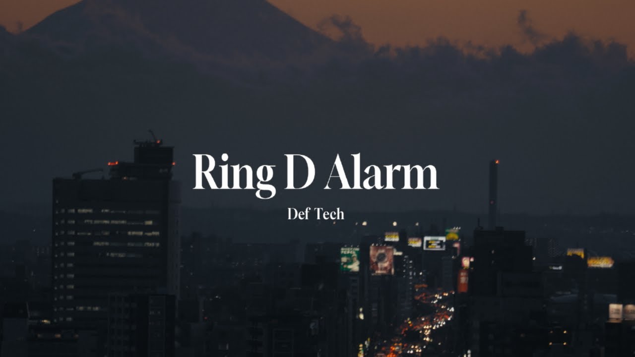 Def Tech - Ring D Alarm【Official Music Video】