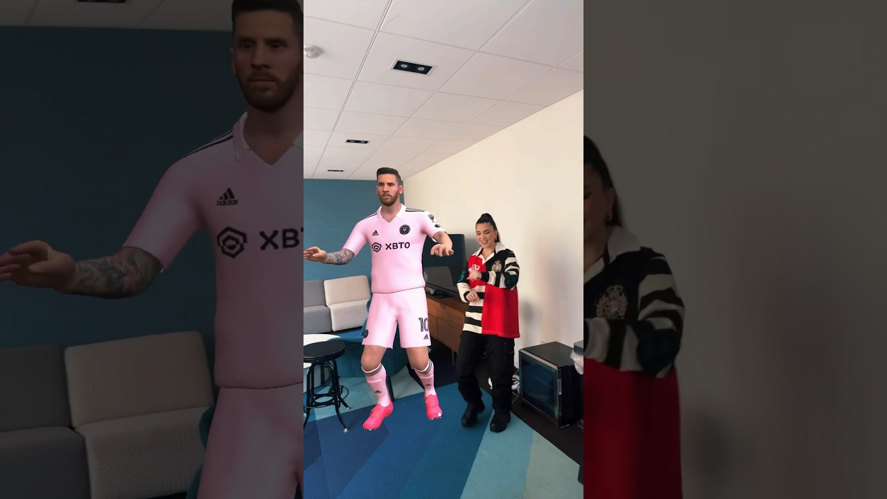 Enisa & Messi dance to “Disco Cone” 😂🔥