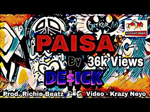 PAISA "Just A Message" - DESICK | Prod. Richie Beatz | THD