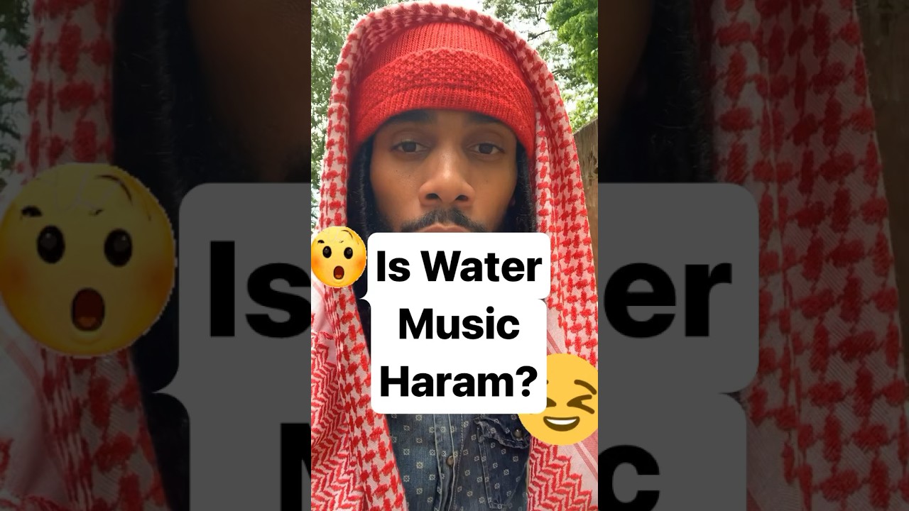 Water Music #water #music #halal #haram #shorts
