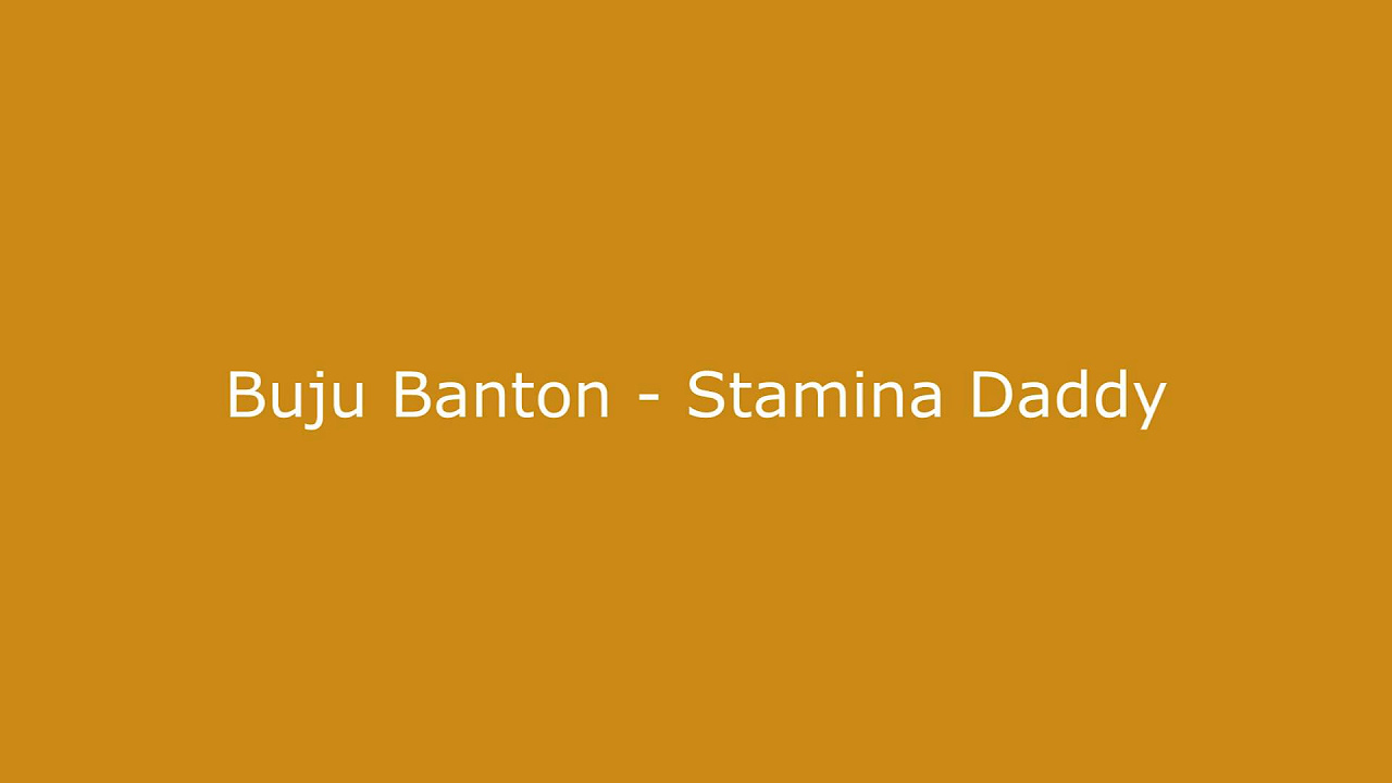 Buju Banton - Stamina Daddy