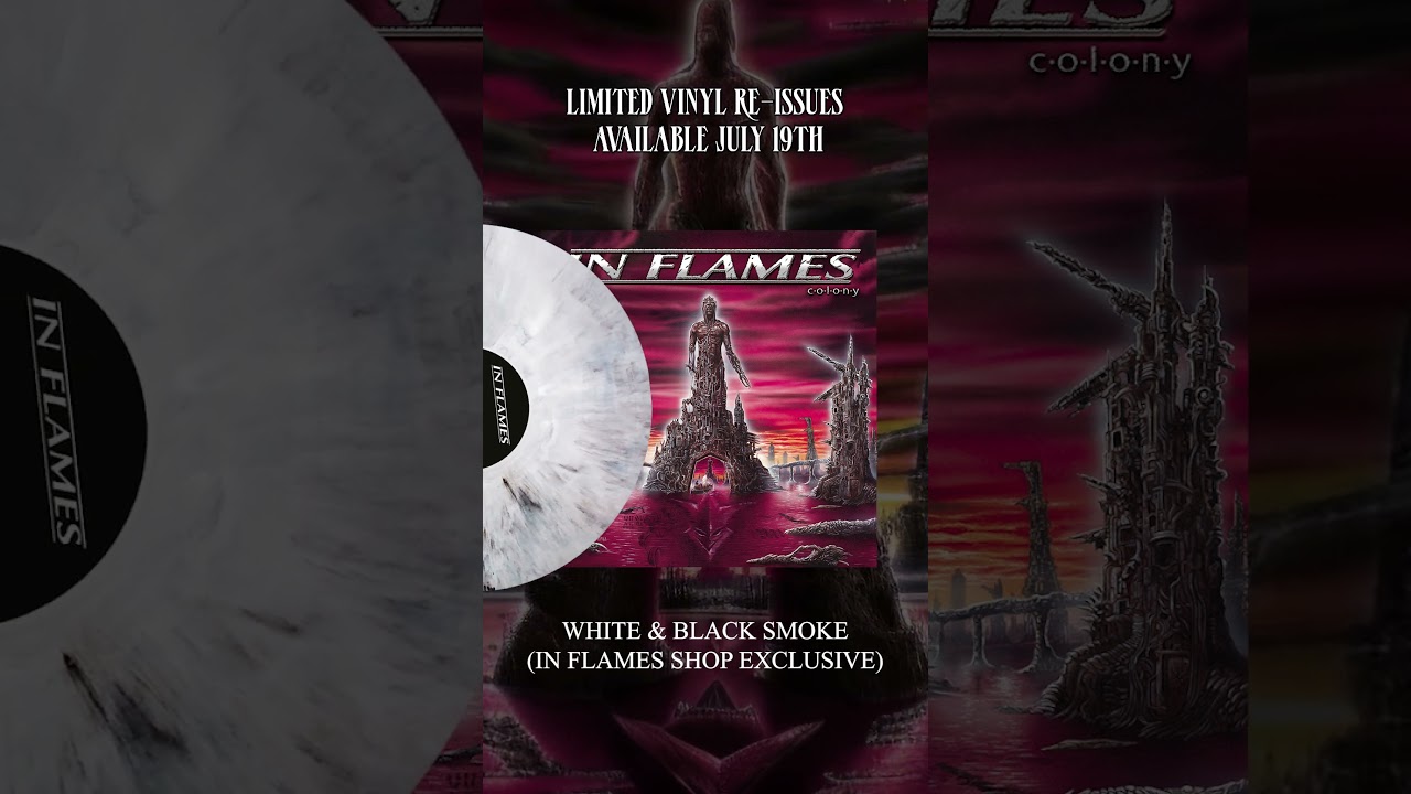 In Flames - Anniversary Vinyl Re-issues (Shorts)