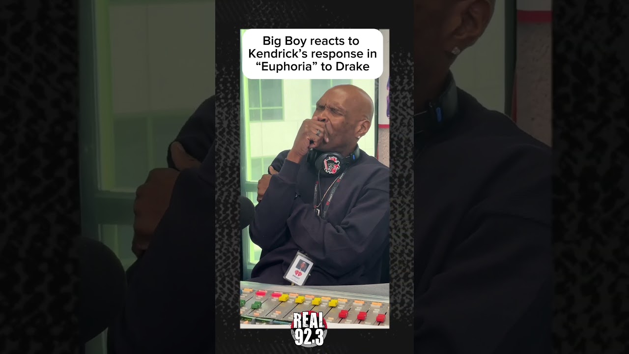 Big Boy's Reaction To Kendrick Lamar's "Euphoria" Diss Track to Drake & J. Cole
