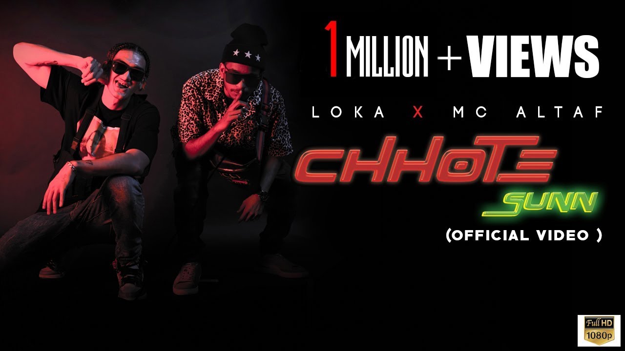 CHHOTE SUNN | OFFICIAL MUSIC VIDEO | LOKA X MC ALTAF | CRAZYVIBE | DROPOUT