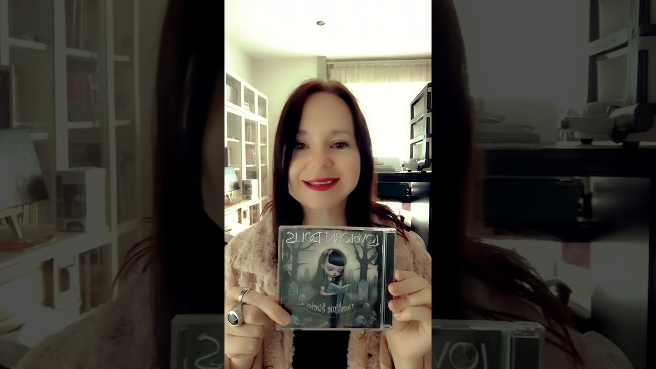 CDs have arrived! Watch Kristell unveil the cds' artworks of DEADTIME STORIES out 24.5.24