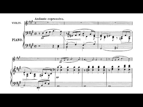Amy Beach - Romance for violin and piano Op. 23 (audio + sheet music)