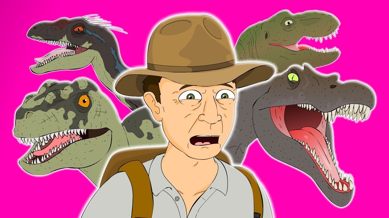 ♪ JURASSIC PARK 3 THE MUSICAL - Animated Parody Song
