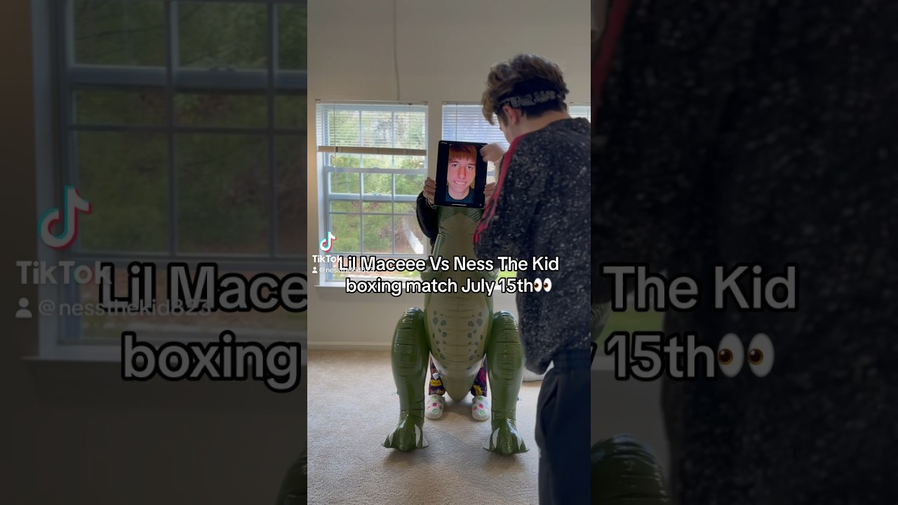 Lil Maceee VS Ness The Kid boxing match😱