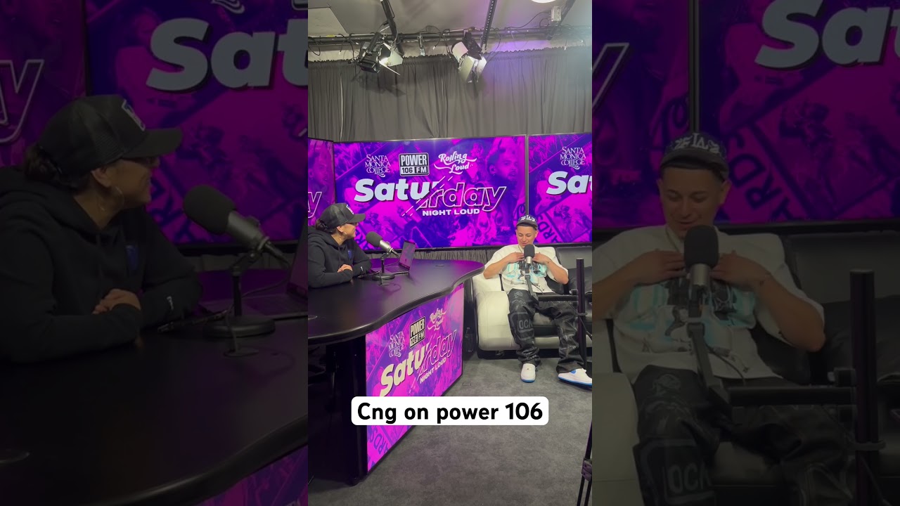 Cng with #djcarisma on #power106 #shorts