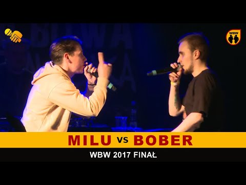 Bober 🆚 Milu 🎤 WBW 2017 Finał (freestyle rap battle) Finał