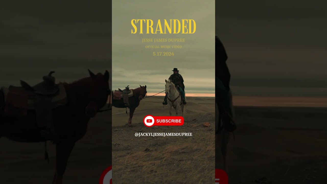 Jesse James Dupree - world premiere of 'Stranded' coming May 17th, 2024! #stranded #jessejamesdupree