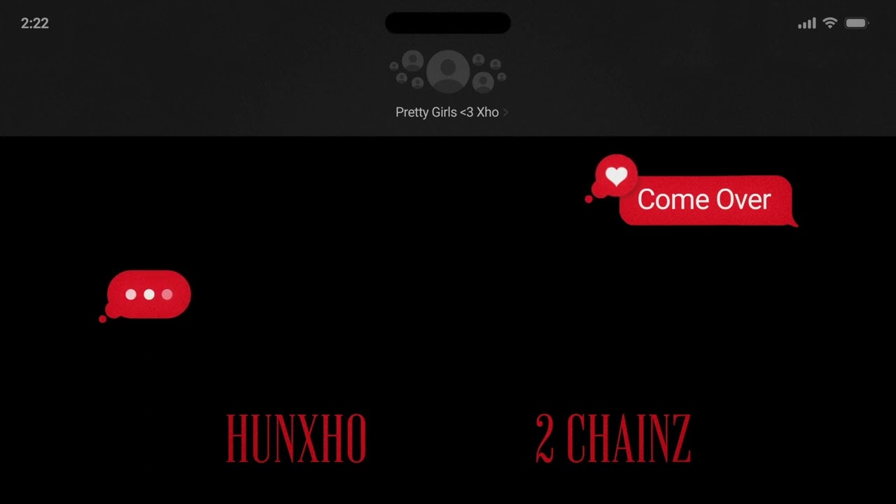 Hunxho - Come Over (feat. 2 Chainz) [Official Visualizer]
