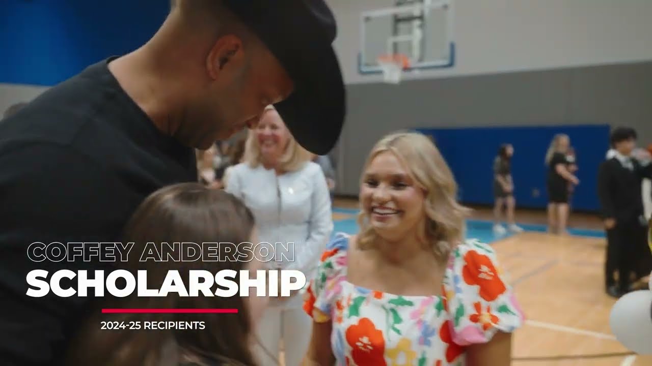 Giving Scholarships to Two Future Teachers | Coffey Anderson Scholarship | Prosper ISD
