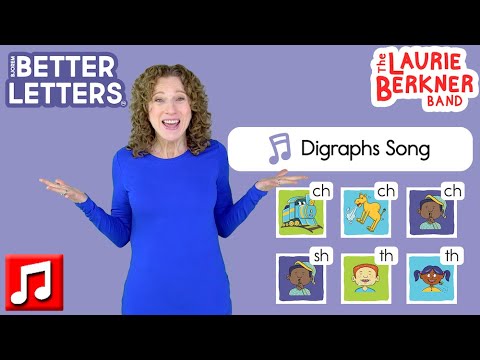 Better Letters: Digraphs Song - ABC Phonics Song for Pre-literacy | Laurie Berkner/Bjorem Speech