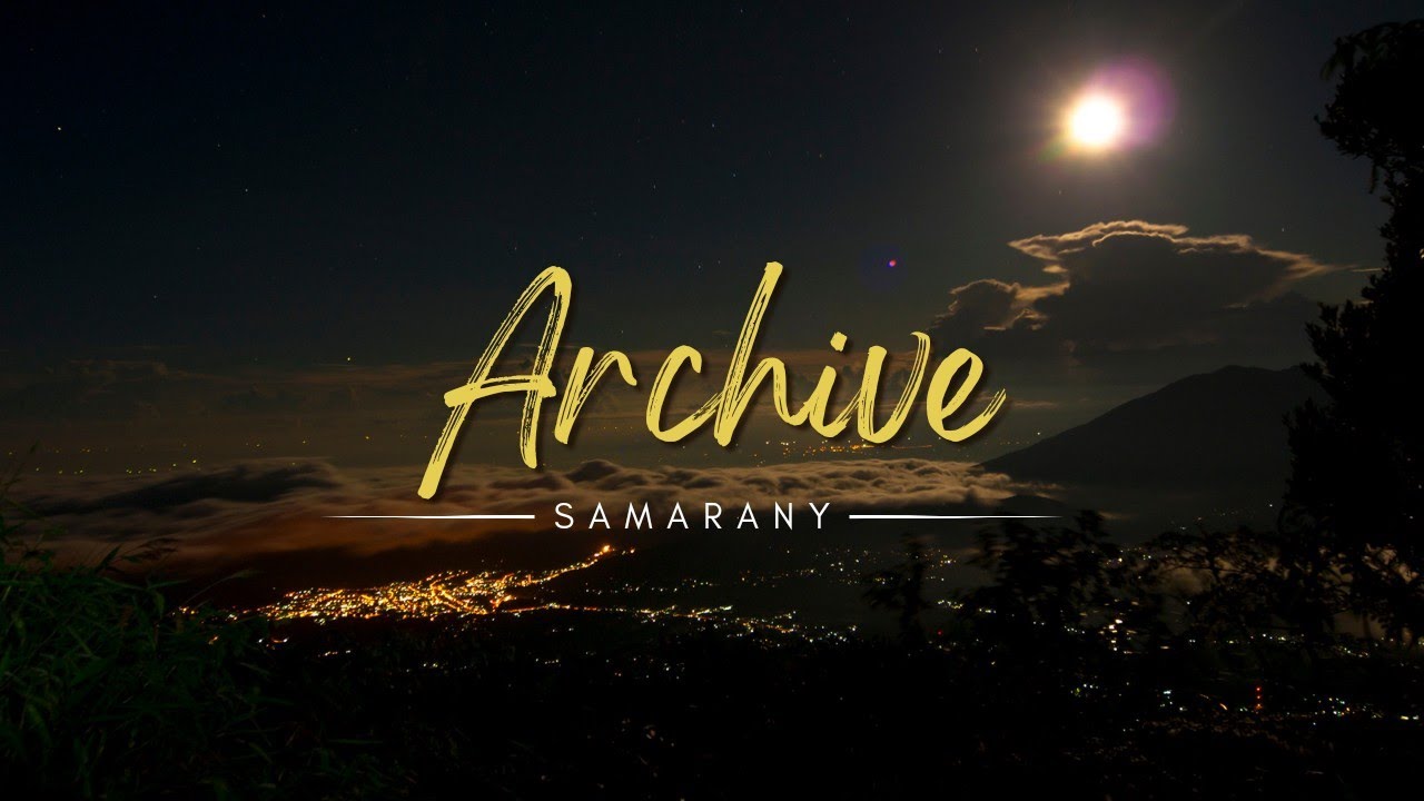 Archive (أرشيف) - Anthony Samarany (Lyrics Video)