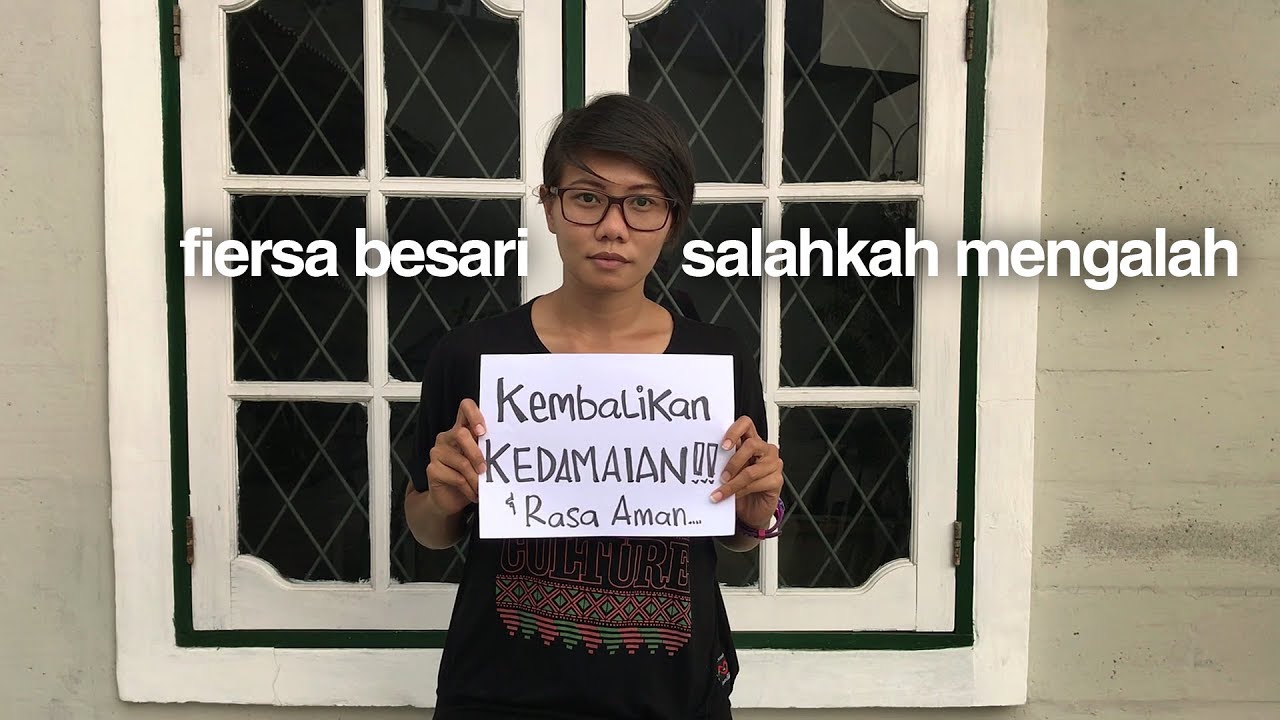 FIERSA BESARI - Salahkah Mengalah (official lyric video)