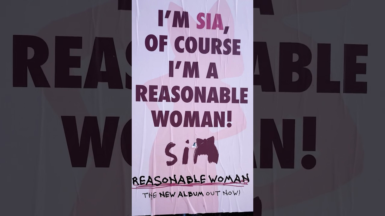 She's Sia, OF COURSE she dropped an album full of bangers today 🌟 - Team Sia
