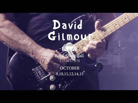 David Gilmour - London Shows Announced @royalalberthall