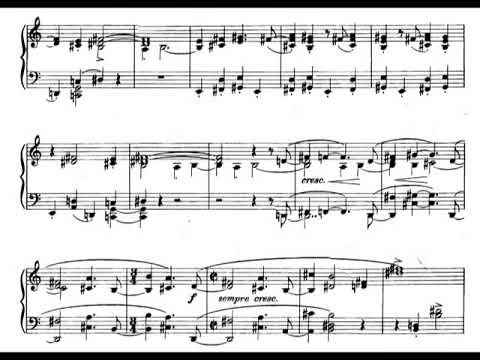 Lukas Foss - Fantasy Rondo for Piano (1944) [Score-Video]