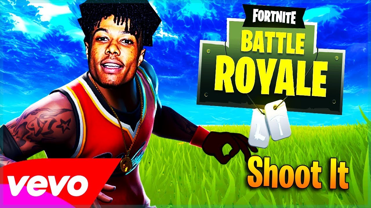 "Shoot It" Blueface - Bleed It (Fortnite Song Parody)