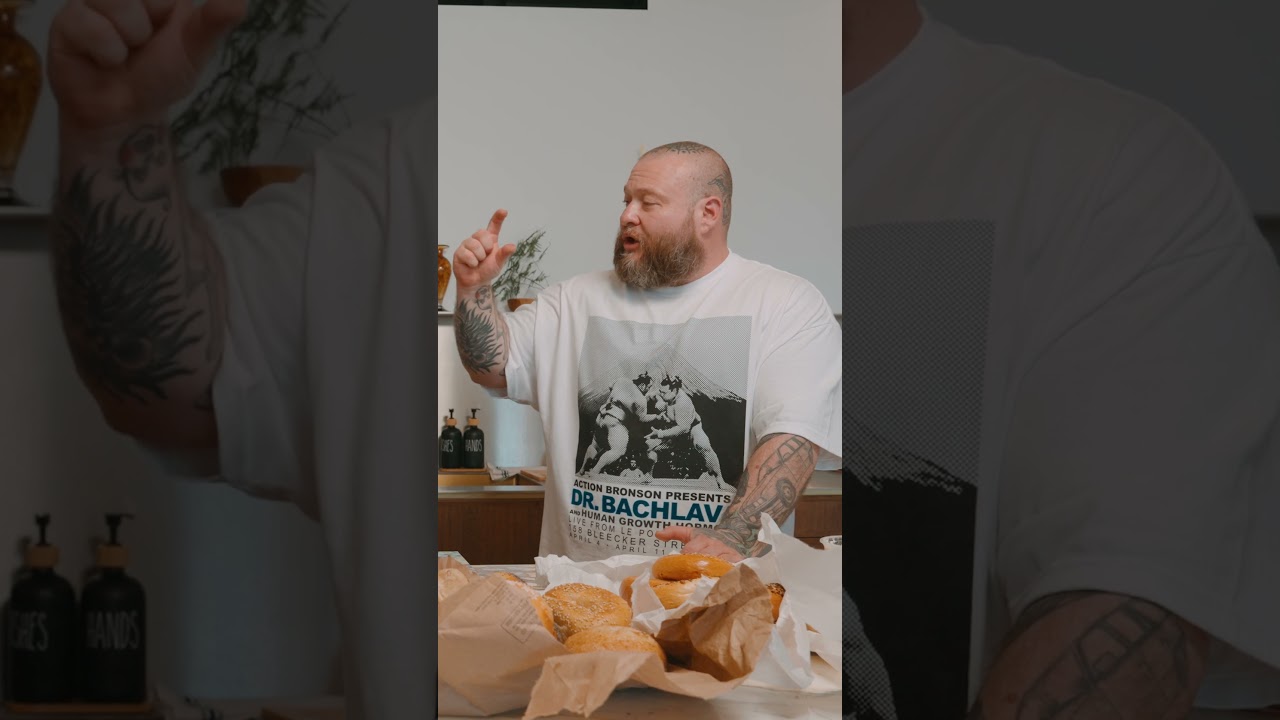 ACTION BRONSON'S PSA ON BAGELS