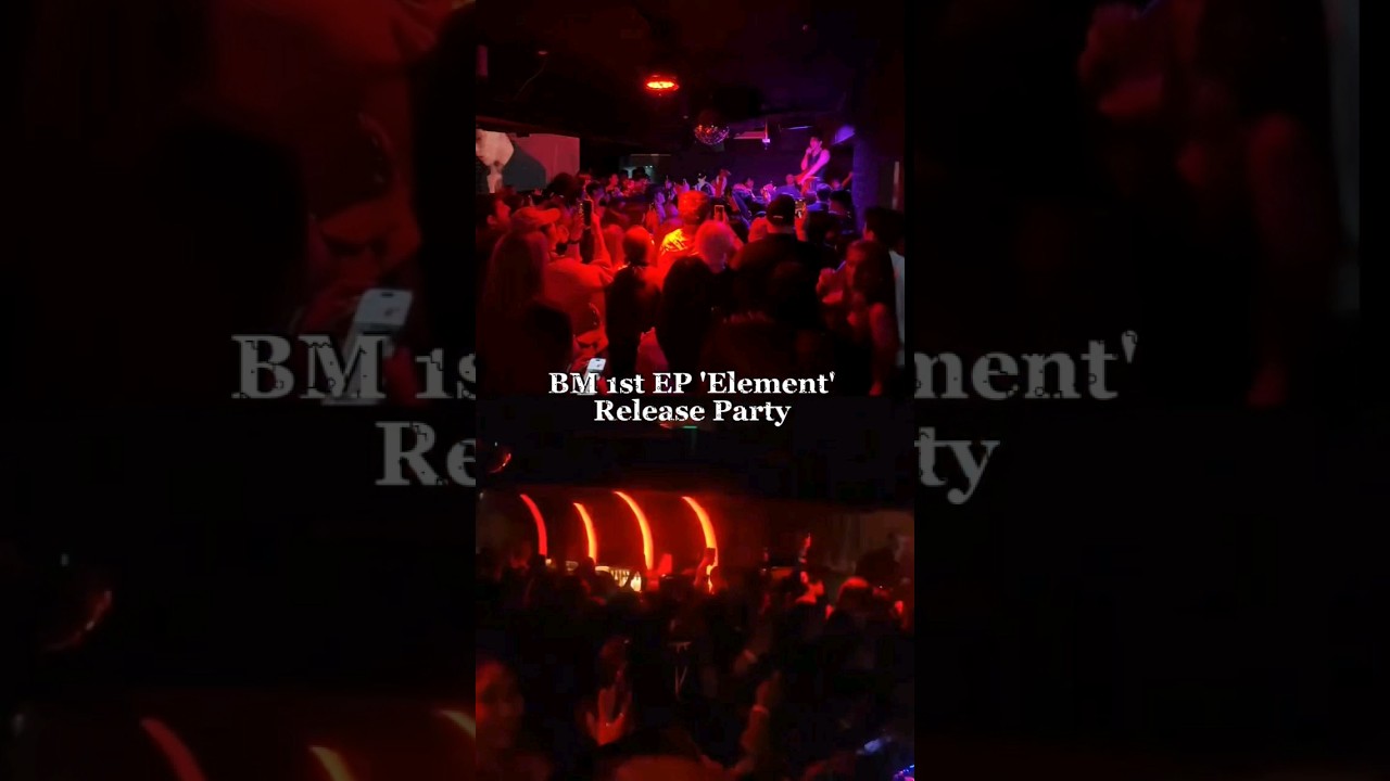 BM 1st EP 'Element' Release Party with HIDDEN KARD #KARD #BM #카드 #비엠 #Element