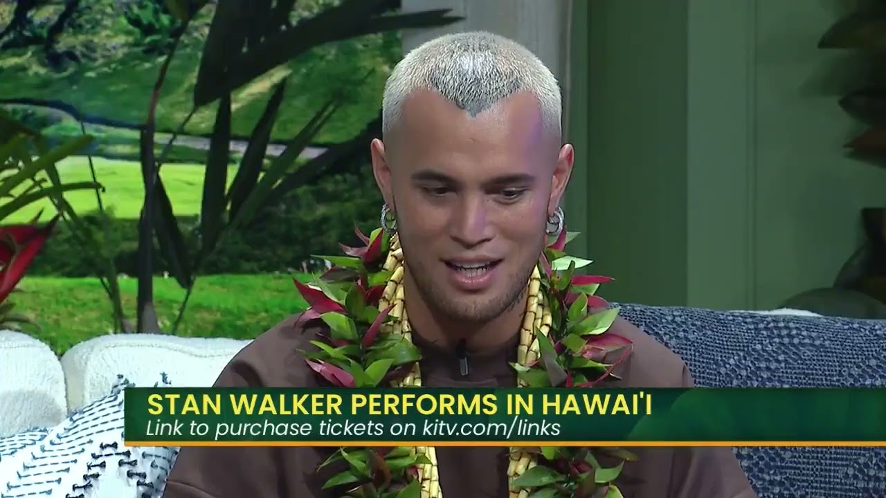 Stan Walker- Island Life Live -TV interview- Honolulu- Hawaiʻi