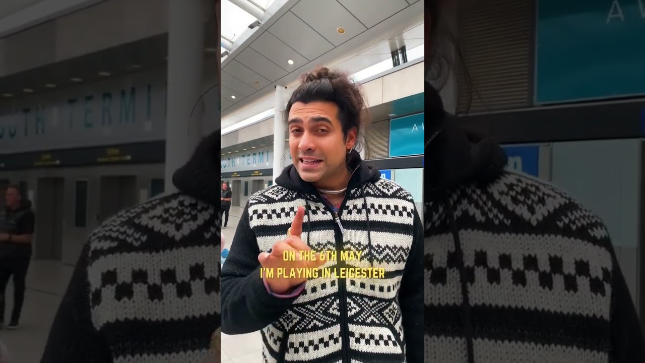 @jubinnautiyal arrived in London for back to back concerts #youtubeshorts