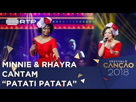 Canção n.º 8: Minnie & Rhayra - "Patati Patata" - 2.ª Semifinal | Festival da Canção 2018