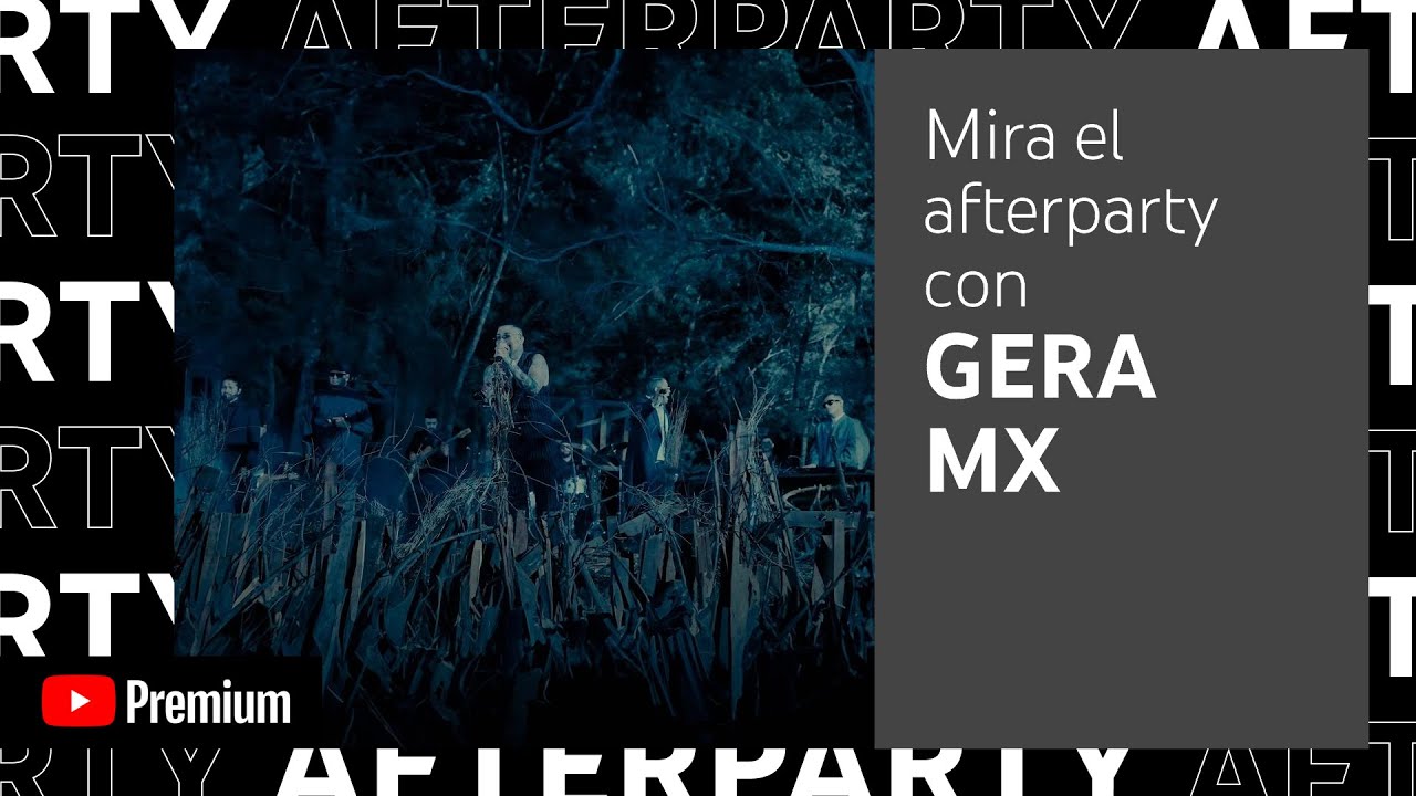 Gera MX, Ervin River "Las Que Te Escribí y Nunca Te Canté (Unplugged)" Afterparty