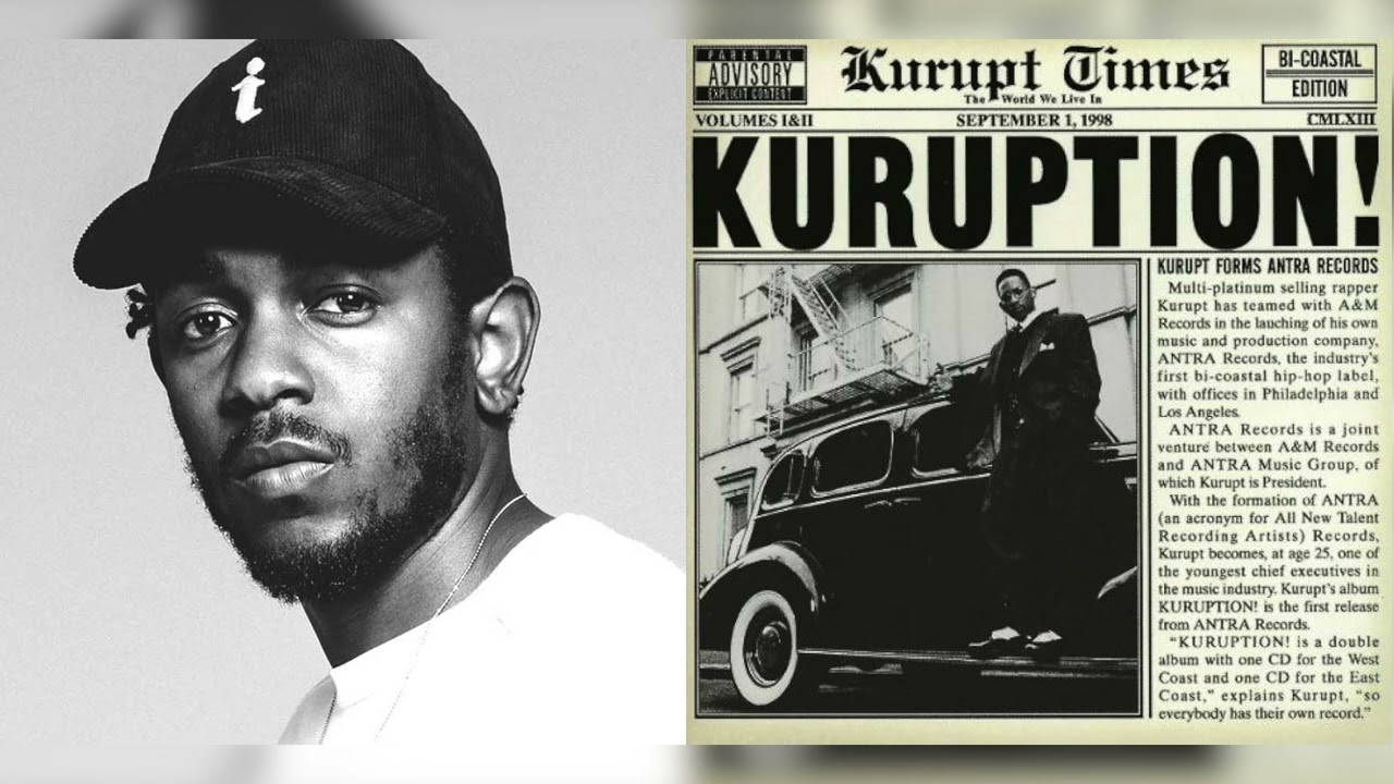 Kendrick Lamar x Kurupt - Not A Freak (Mashup)