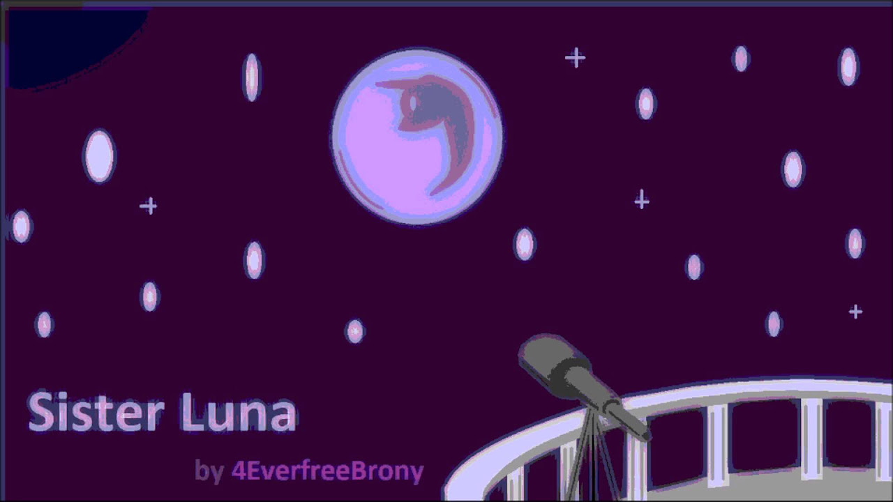 4everfreebrony - Sister Luna (Scars On 45 ponified)