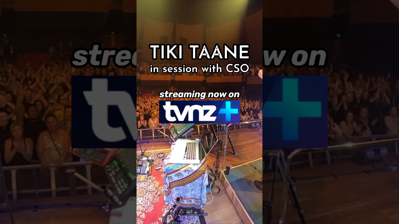 “Tiki Taane in session with CSO” is now streaming on TVNZ+ #tvnz #tikitaane #streaming #concert #nz
