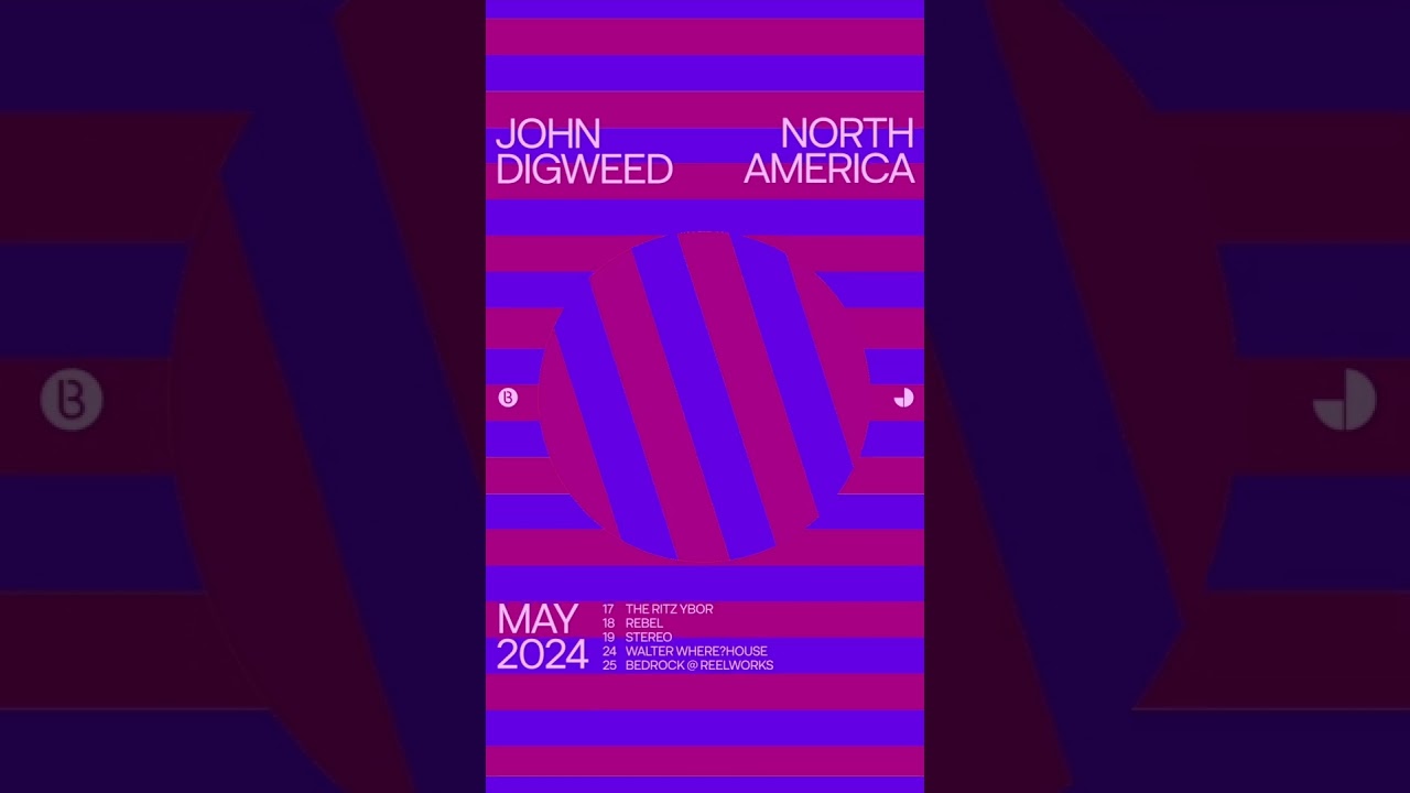 John Digweed North America Tour May 2024