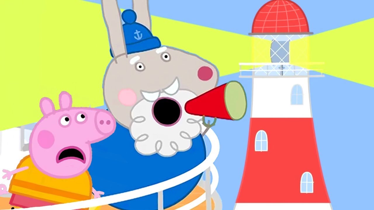 Peppa Pig's Visti to the Big Lighthouse!