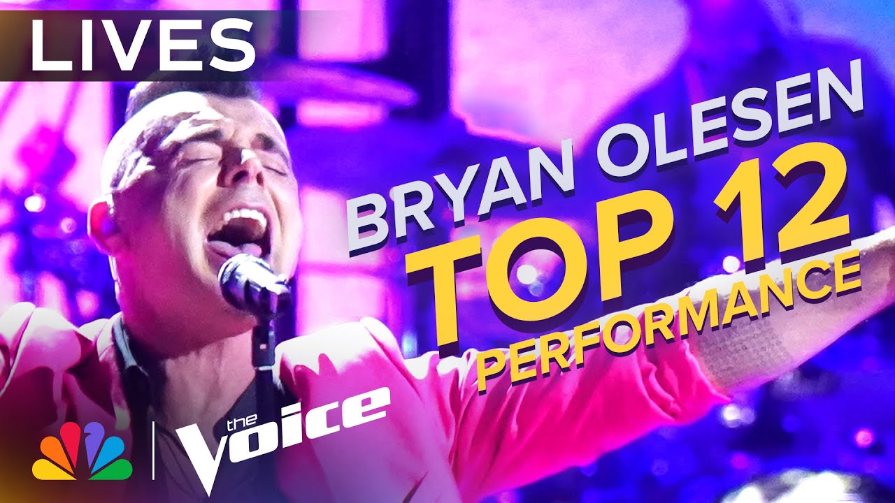 Bryan Olesen Performs "Don't Stop Me Now" by Queen | The Voice Lives | NBC