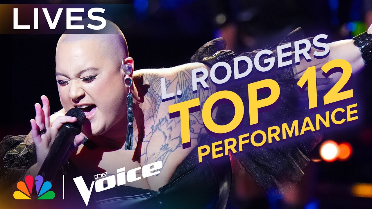 L. Rodgers Performs "Up to the Mountain (MLK Song)" By Patty Griffin | The Voice Lives | NBC