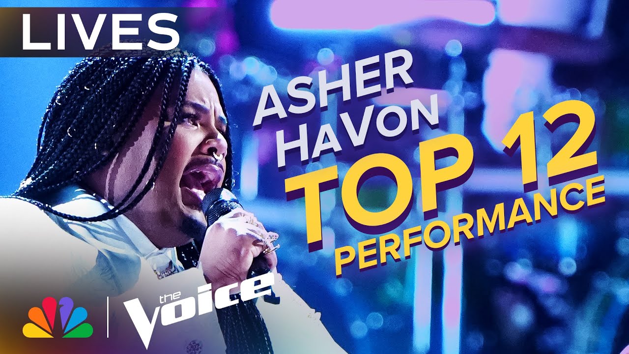 Asher HaVon Performs "I'll Make Love to You" by Boyz II Men | The Voice Lives | NBC