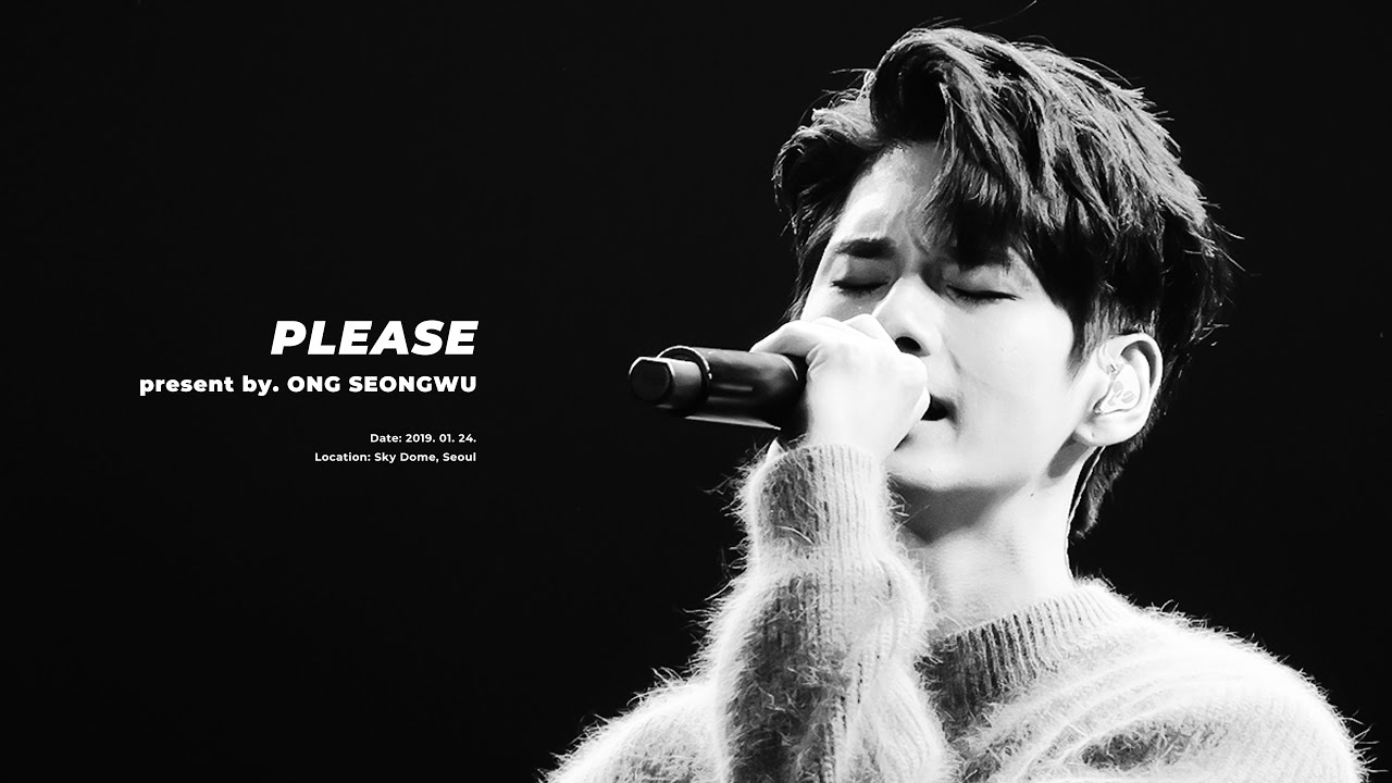 [190124 therefore concert special stage] 제발 from. ONG SEONGWU (옹성우 focus)
