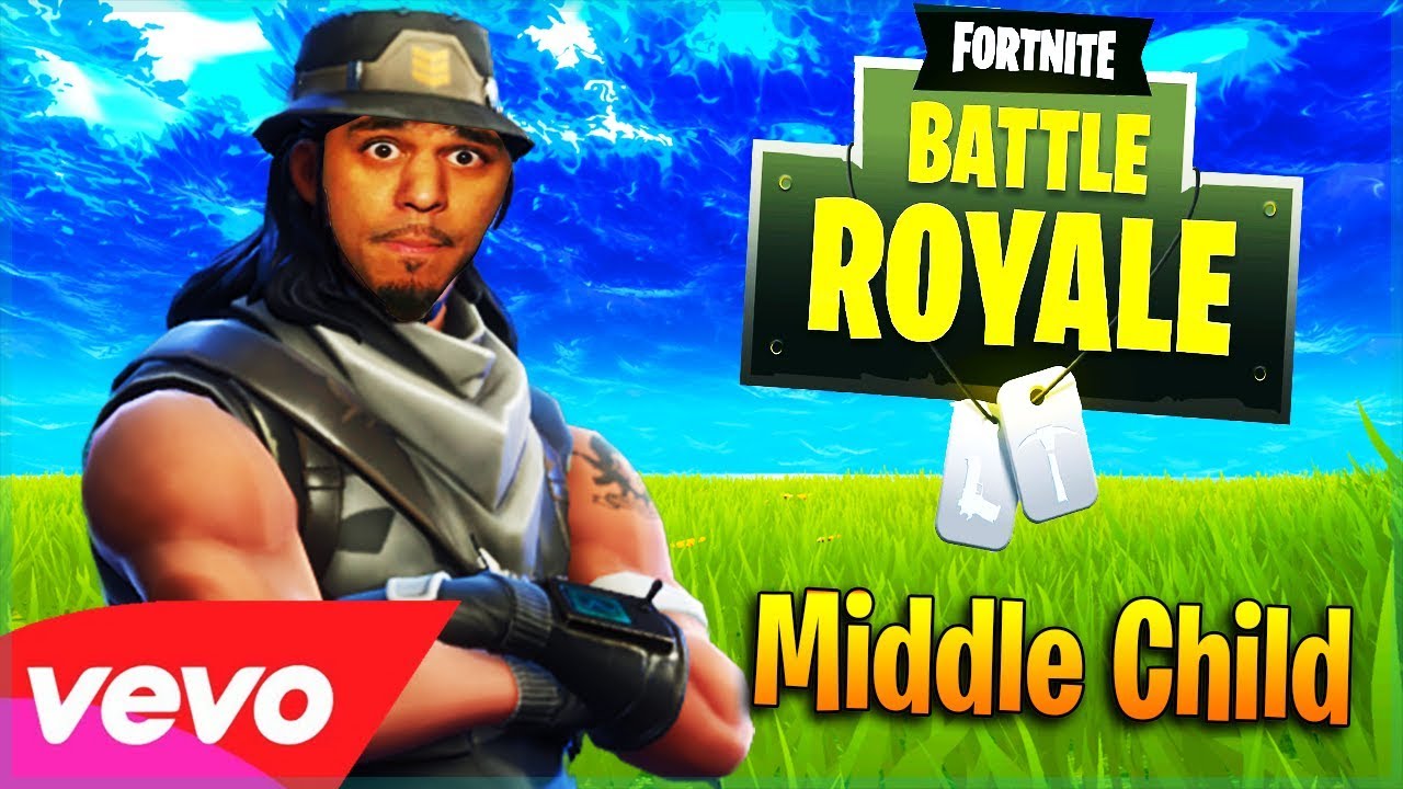 J. Cole - MIDDLE CHILD (Fortnite Song Parody)