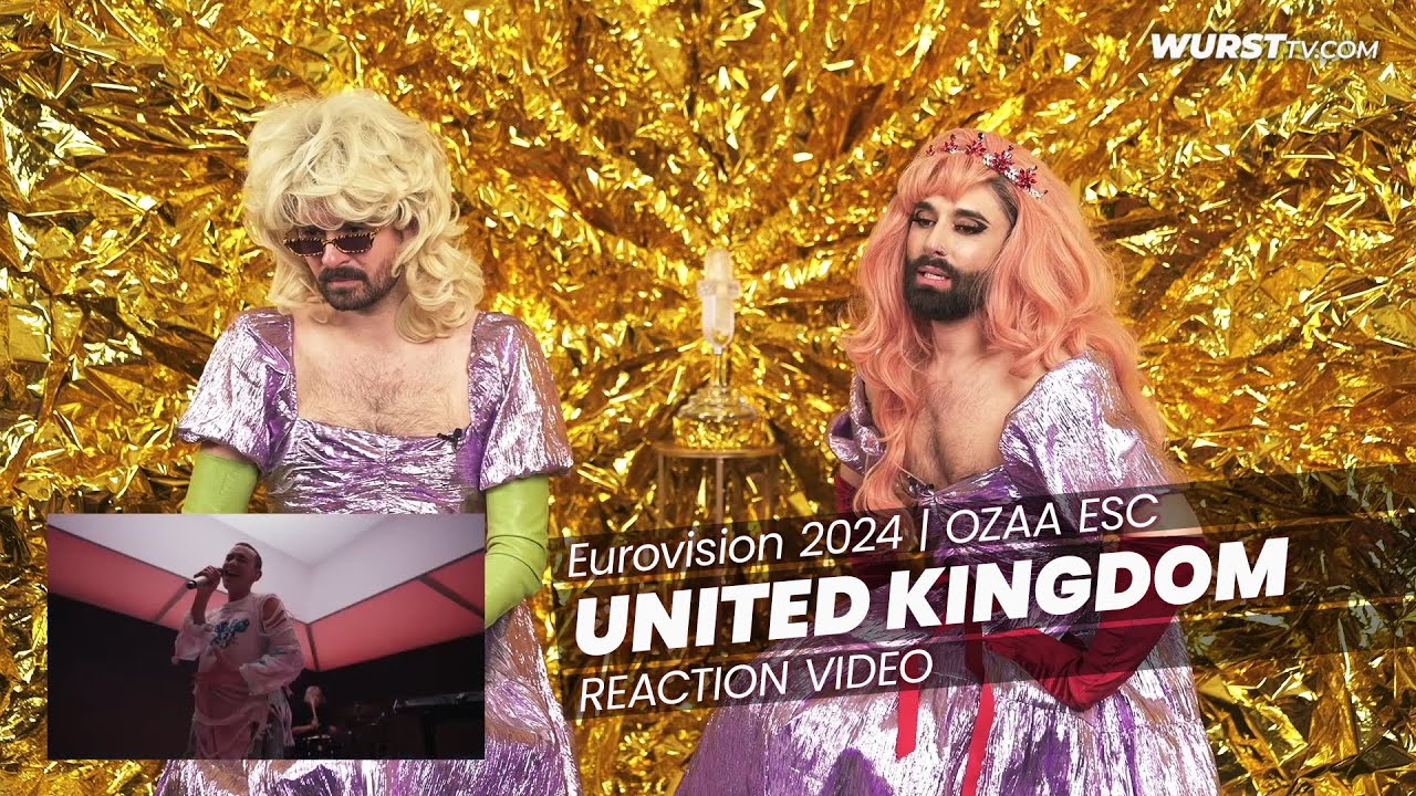 Olly Alexander - Dizzy | United Kingdom 🇬🇧 | OZAA Eurovision 2024 | WURSTTV.com