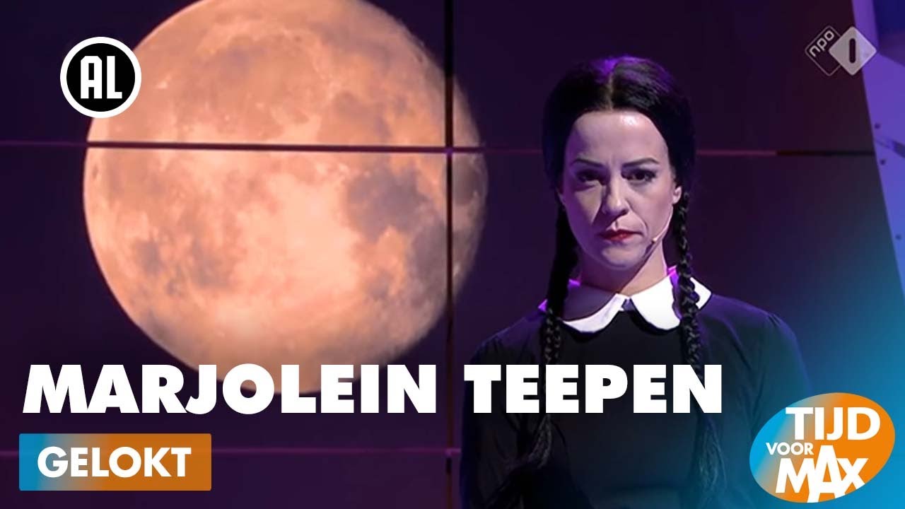 Marjolein Teepen - Gelokt (The Addams Family) | TIJD VOOR MAX