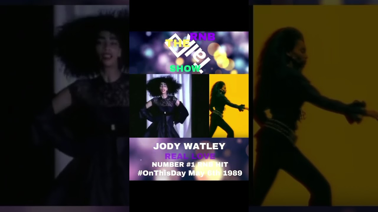 Jody Watley - “Real Love” Number1  #OTD May 6,1989