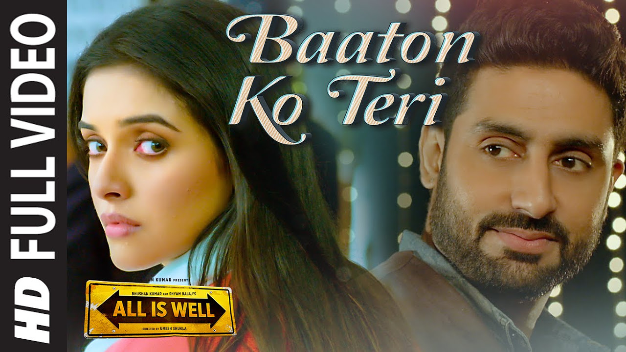 'Baaton Ko Teri' FULL VIDEO Song | Arijit Singh | Abhishek Bachchan, Asin | T-Series