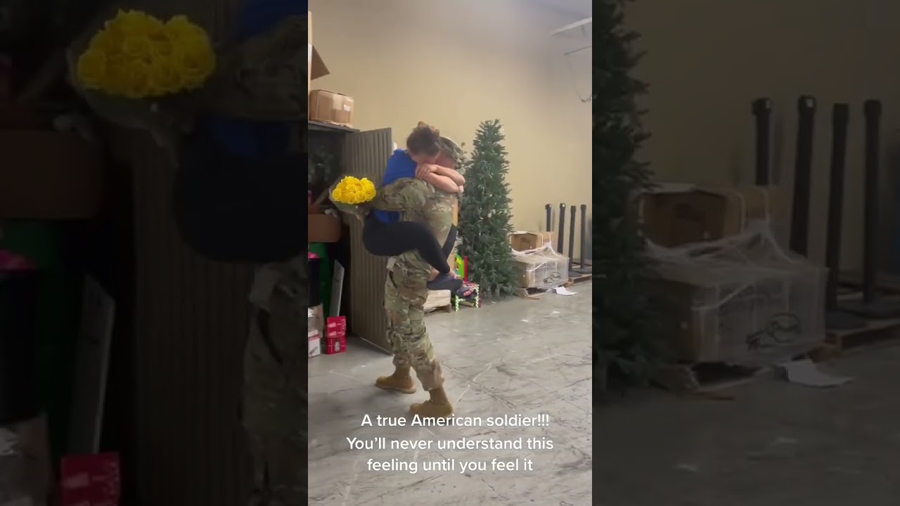 Soldier Comes Home to His Sister